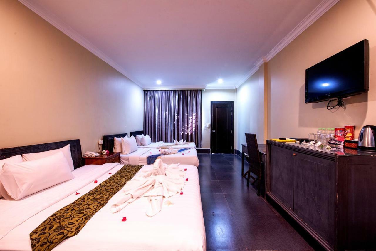 Central Night Hotel Ciudad de Siem Riep Exterior foto